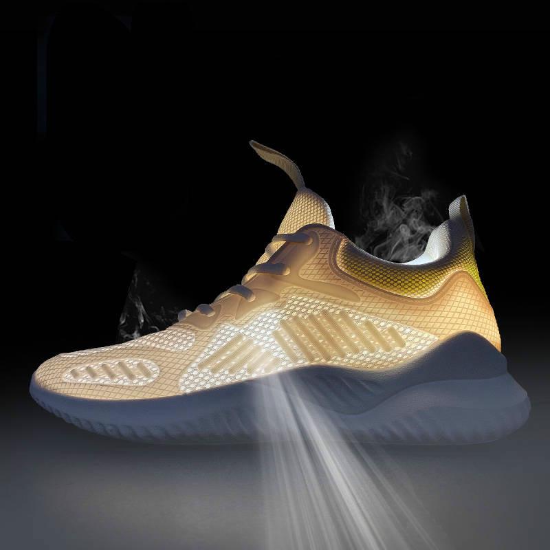 Men's sports shoes student casual running shoes men's net shoes breathable shoes trend Daddy shoes