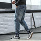 Work Clothes Jeans Men's Loose Trend High-waist Washed Teenager Students All-match Casual Pants