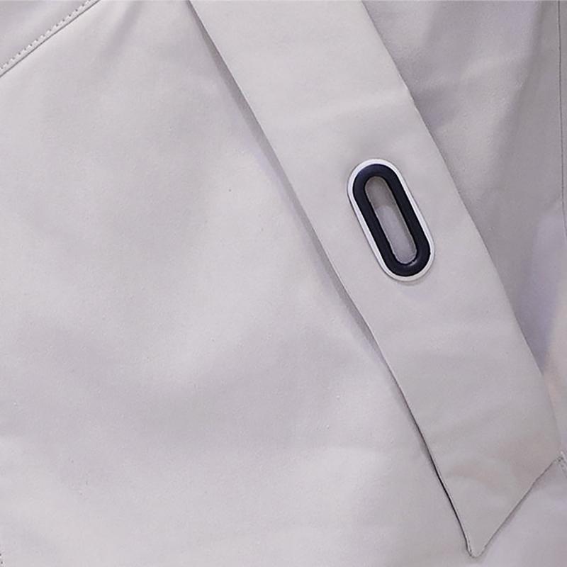 Autumn and Winter Men's Trendy Jacket Mid-length Plus Velvet Thickened Student Windbreaker