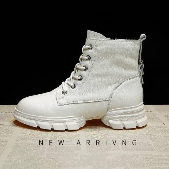 Martin Boots Female 2019 Autumn Winter British Style Bare Boots All-match Short Boots Women's Boots