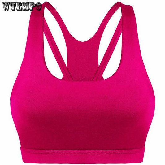 Plus Size XL Front Zipper Yoga Shirt,7Colors Wirefree Padded Push Up Sports Bra,Breathable Fitness