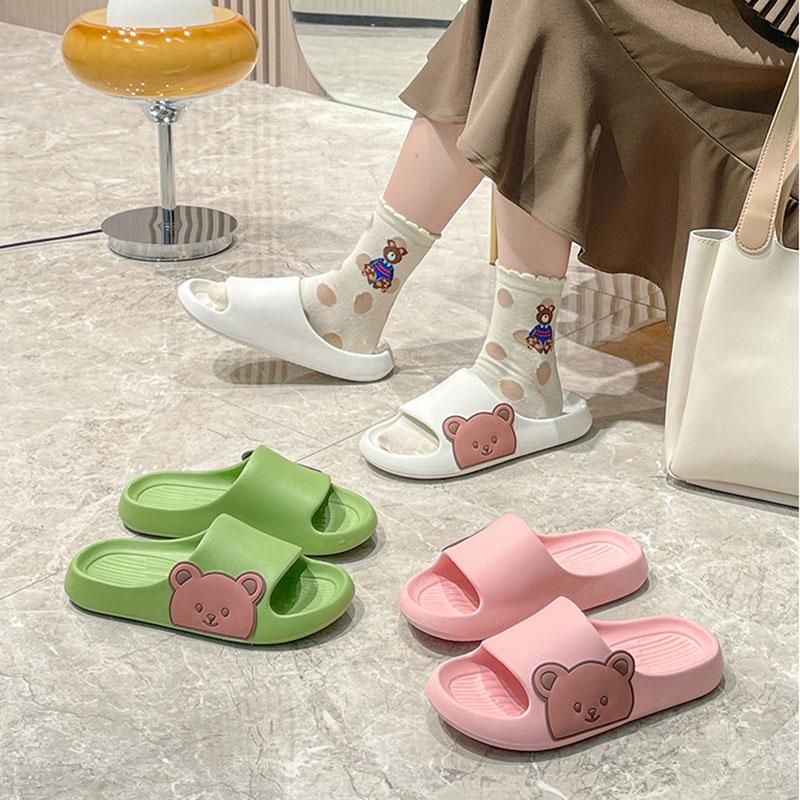 Thick-soled Slippers Women Summer Fashion Soft Sandals and Slippers To Increase Solid Color Men and Women Slippers Unisex