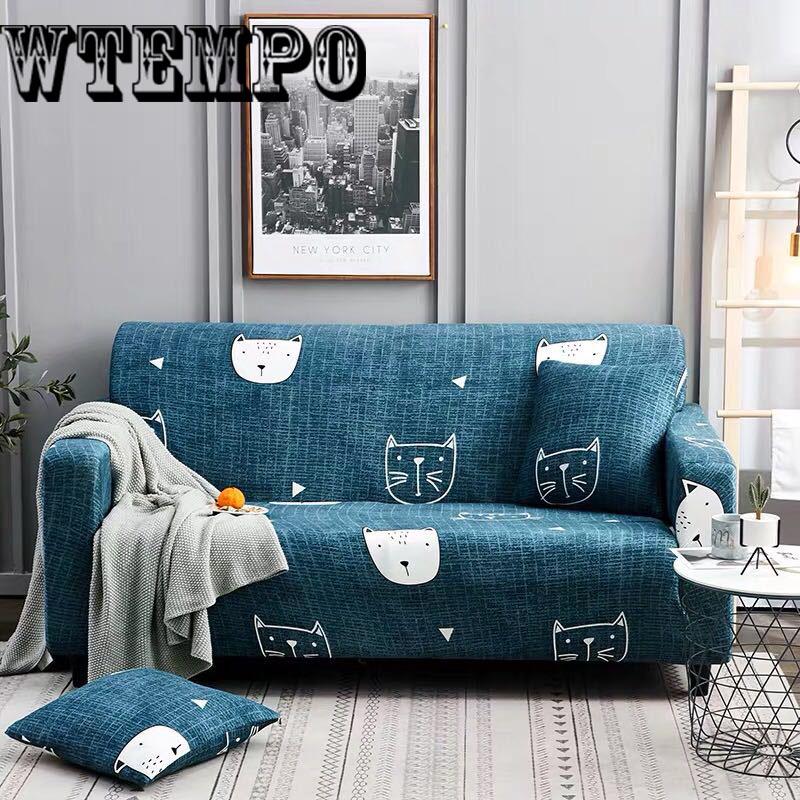 Elastic Seasons Couch Cover Stretch Protector Sofa  All-inclusive Slip-resistant Sofa Cover