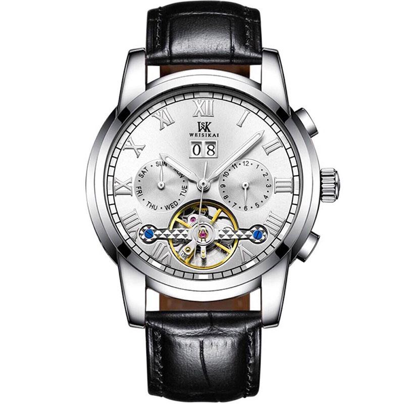 Automatic Mechanical Watch Men Watches Stainless Steel Bracelet Sports Luxury Male Clock Wristwatch