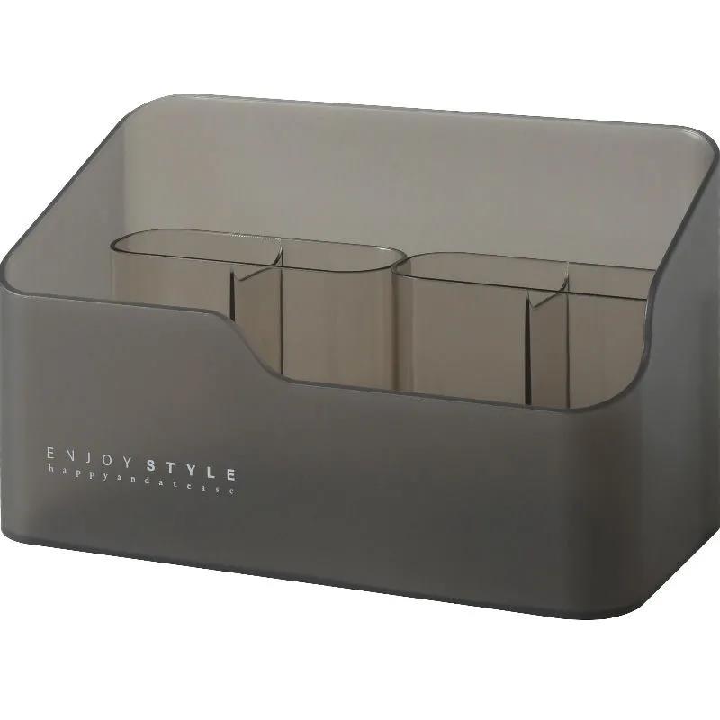 Mirror Cabinet Cosmetic Storage Box Simple Desktop Artifact Household Dressing Table Skin Care Products Perfume Finishing Rack
