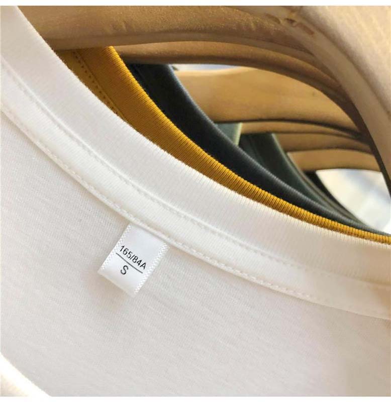 Summer Combed Cotton Bottoming T-shirt Trend Slim Short-sleeved Casual All-match Men's Solid Color Top