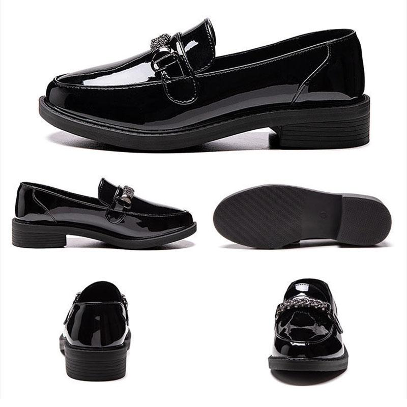 Summer Women's British Style Leather Shoes Trendy All-match Japanese Shoes Fashion Ladies Loafers