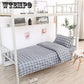 3Pcs Student Bedding Set Stripe Pattern Including Duvet Cover Pillowcase Simple Fresh Style Bed Sheet Floral Print Plaid Bedspread