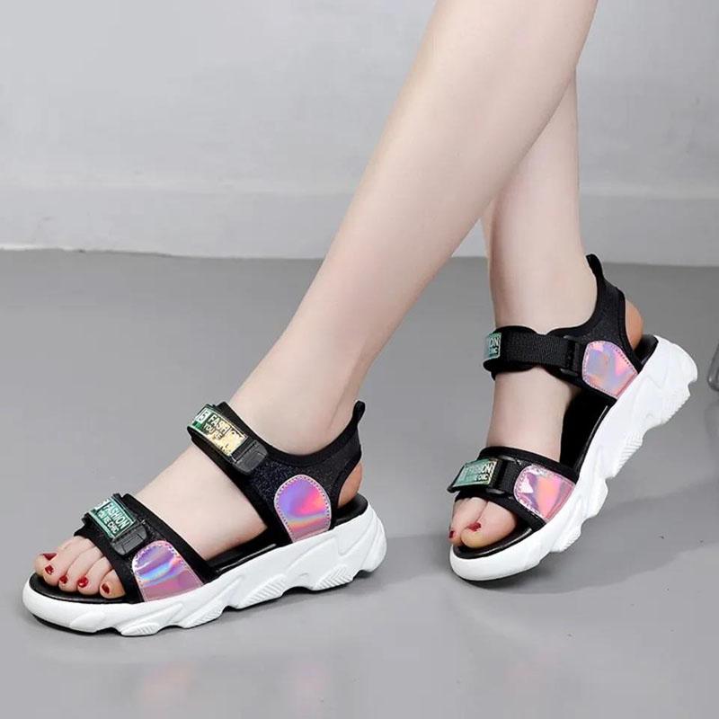 Summer Women's Soft-soled Sandals Sports Flat-soled Beach Women's Shoes