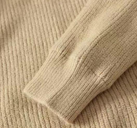 Fall/Winter Men's Sweater Round Neck Warm Knit Sweater Half Turtleneck Sweater Youth Men's Clothing