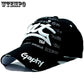 Hat Cotton Adjustable Summer Cap Hip Hop Snapback Letter Baseball Cowboy Sun Hats  Boys
