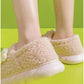 Cotton Slippers Women's Autumn and Winter Models Plush Cute Soft Sole All-inclusive with Home Non-slip Cold-proof Warmth Month Cotton Shoes