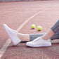 Women's Soft-soled Non-slip Flat Driving Shoes Breathable White Shoes