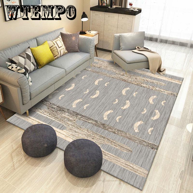 Geometric Modern Carpets For Living Room Home Nordic Carpet Bedroom Bedside Blanket Area Rug