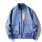 Spring and Autumn Men's Jacket 2021 New Trend Handsome Loose Casual Men's Coat Men's Clothing