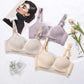 Breast Feeding Underwear Front Open Button Strapless Type Gathering Without Steel Ring Comfortable Non Slip Breast Feeding Postpartum Breast Milk Bra