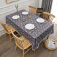 Household Plaid Tablecloth Pastoral Style Rectangular Tablecloth Round Table Cloth