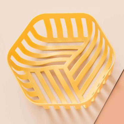Creative Fruit Storage Basket Snack Living Room Tea Several Home Storage Basket Modern Minimalist Hollow Supplies Storage Box