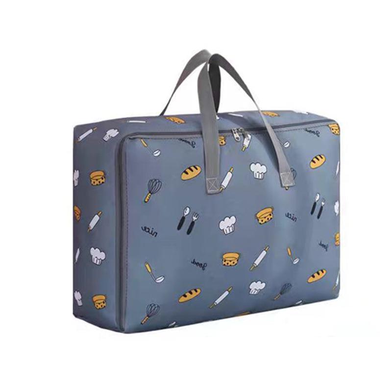 Oxford Cloth Extra Large Quilt Storage Bag Thickened Moisture-proof Travel Tote Bag Clothes Home Organize Luggage Bag Closet Organizer