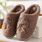 Winter Cotton Slippers for Men and Women Indoor Thick Bottom Couple Slippers Non-slip Soft Bottom Cotton Slippers