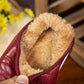 Women's Winter Leather Waterproof Cotton Shoes Plus Velvet Padded Non-slip Wear-resistant Short Boots