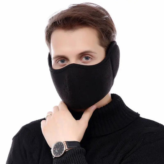 Winter Warm Mask Skiing Cycling Bib Face Protection Cold Protection Ear Protection Outdoor Riding Windproof Men and Women