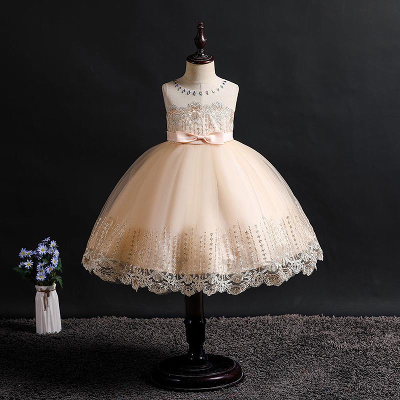 Girls' Costumes Children's Dresse Korean Dresses Flower Girls Tutu Skirts Mesh Princess Dresses