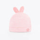 1-6M Cartoon 3D Bear Rabbit Ears Hat Baby Pure Cotton Hat Autumn Winter Thick Warm Cap Infant Newborn Comfortable Breathable Cute Beret Hat Sun Hat