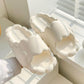 Soft Slippers Women's Summer Home Indoor Thick-bottomed Bathroom Bath Non-slip Couples Household Feces Sense Sandals and Slippers Men