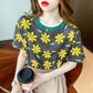 Women's Versatile Printed Short Sleeve  Summer Loose Top T-Shirt