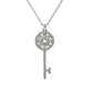 Diamond Garland Key Necklace Female Long Chain Fashion Sweater Chain