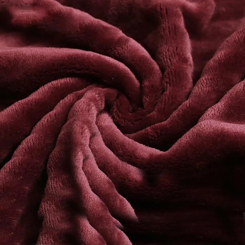 V-neck Cashmere Couple Bathrobes Men Pajamas Winter Warm Home Clothes Ladies Quick-drying Robe Coat Long