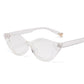 Fashion Cat Eye Sunglasses Women Brand Designer Vintage Ladies Sun Glasses Men Black Eyeglasses UV40