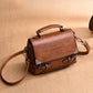 Retro Hand-made Leather-skinned Female Bag Korean Version of The Hundred Shoulder Messenger Bag Small Square Bag