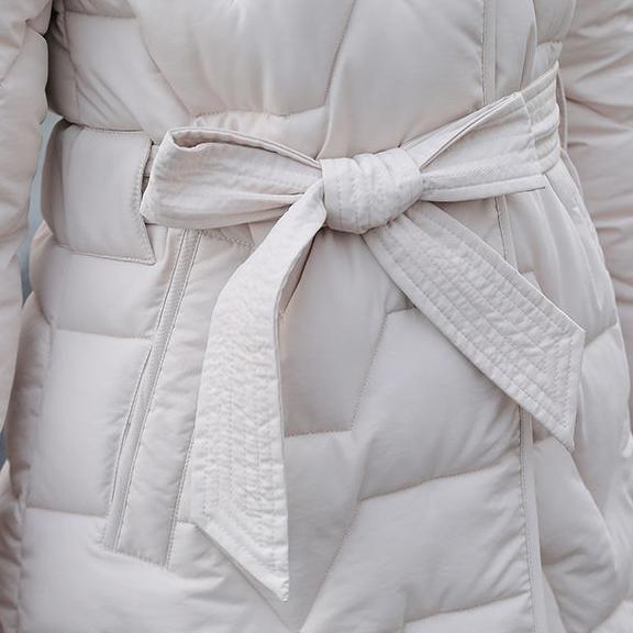 Women's Winter Long Wadded Jacket Female Plus Size Solid Color Hooded Cotton-padded Clothes Casual Loose Warm Down-filled Coats