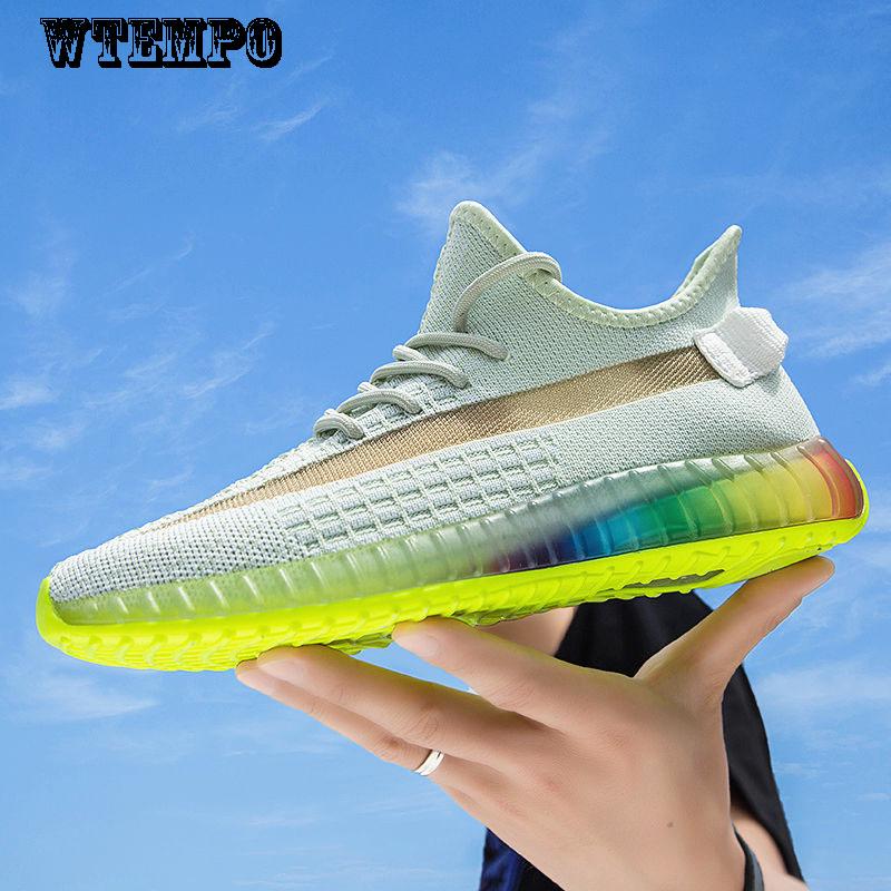 Net Breathable Coconut Shoes Casual Summer Sports Running Shoes Men