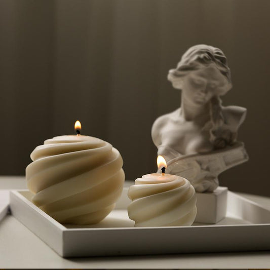 Creative Thread Ball Candle Mold-silicone Candle Mold-beeswax Candle Mold-scented Candle Mold-spherical Candle Mold