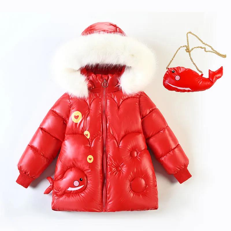 Girls' Winter Clothes Cotton-padded Clothes To Keep Warm, Baby Down Cotton-padded Clothes, Children's Wash-free Cartoon Padded Jacket Trend
