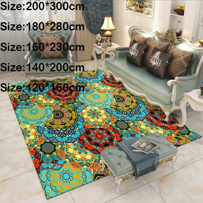 Sofa coffee table pad bedroom bedside carpet home non-slip mat large size living room carpet