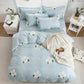 Black And White Stripes Bedding Sets Geometry Soft Bed Sheet Pillowcase &Duvet Cover Se