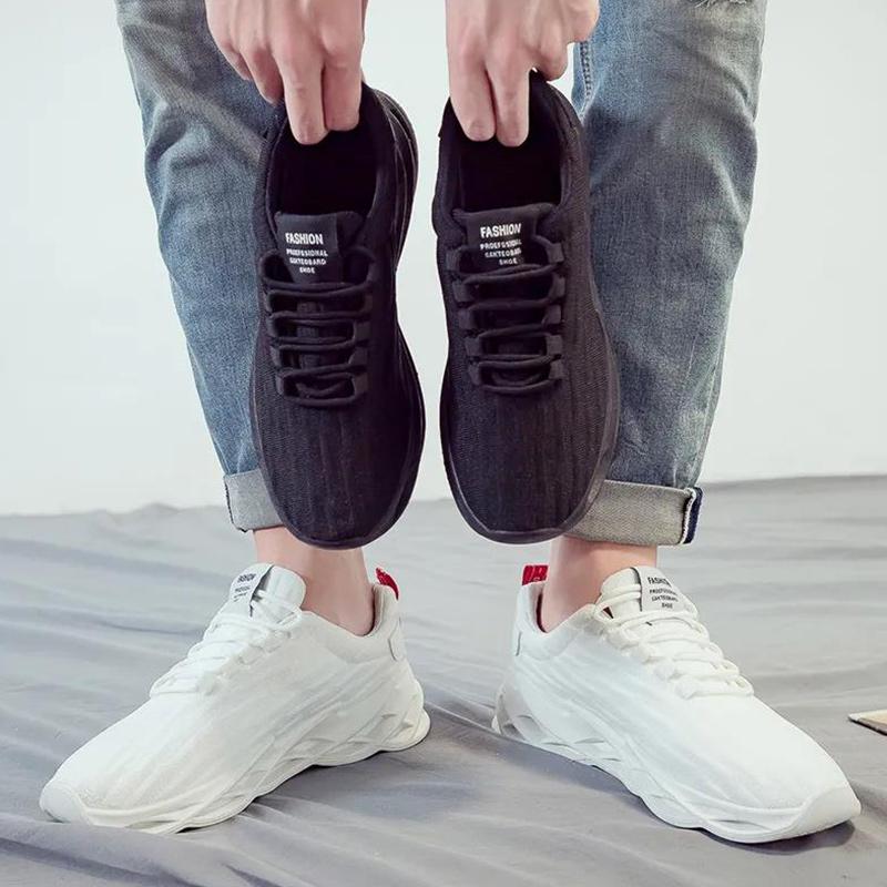 Summer Breathable Net Shoes Korean Style Trendy Canvas Men's Shoes All-match Casual Sports Shoes
