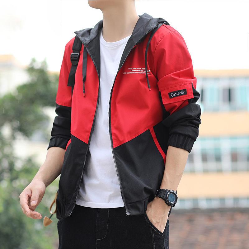 Men's Casual Sports Jacket Spring and Autumn Student Trend of Slim Clothing Jacket Men's Tops