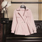 Short Windbreaker Women's Autumn and Winter Small Size Lantern Sleeve Skirt Waist Was Thin Korean Jacket