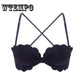 Sexy Lace Push Up Bra Lingerie Bralette 3/4 Cup Wire Free Brassiere Fashion Soft Underwear Set