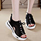 Women's Sports Sandals Summer Breathable and Comfortable Hollow Mesh Shoes All-match Platform Casual Shoes