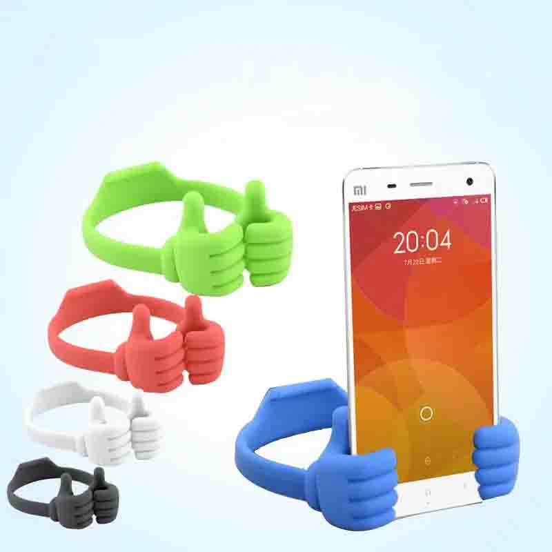 Cute Lazy Phone Holder Rack Stand Bracket for Cell Phone Tablets Thumb Phone Holder Rack
