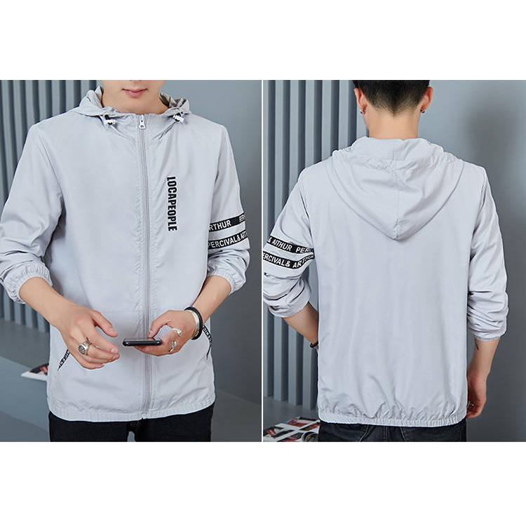 Men's Jacket Male Bomber Jacket Men Casual Baseball Collar Fashion Jacket Smooth Jacket Streetwear