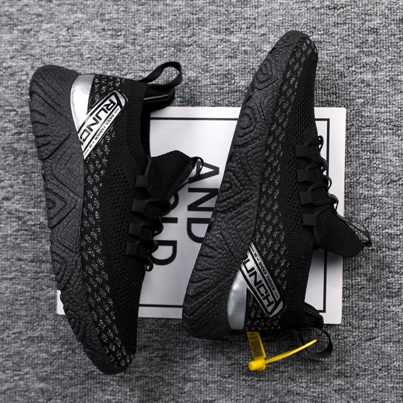 Breathable Men's Shoes Spring Soft-soled Wear-resistant Outdoor Casual Shoes Summer Breathable Mesh Sports Shoes