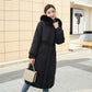 Down Jacket Mid-length Female Winter Korean Version of Real Fox Fur Collar Thick Coat