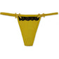 6PCS/Set Lady Amazing Lingerie Lace G String Underwear Female T-back Sexy Fashion Thong Ladies Back Transparent Panties